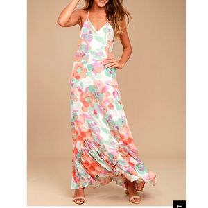 Floral maxi dress